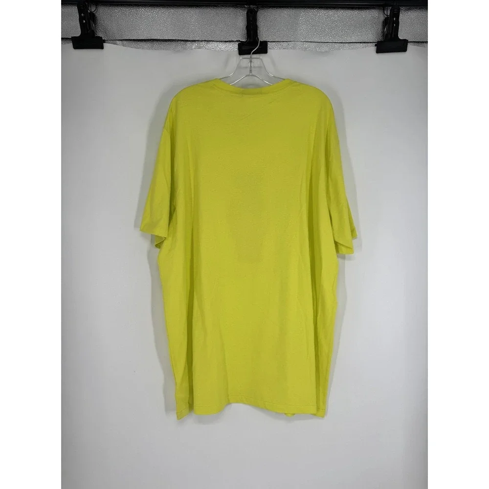 Polo Ralph Lauren Bear T Shirt 2XL‎ Tall 2XLT Neon Fluorescent Short Sleeve Tee